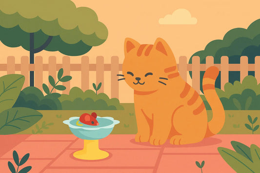 Pourquoi mon chat met-il ses jeux dans sa gamelle ?