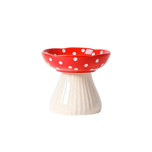Gamelle Chat Surélevée - Champignon