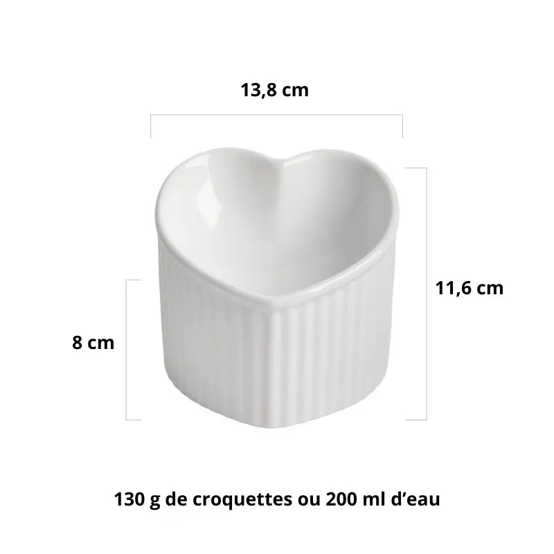 Taille et dimension de la gamelle