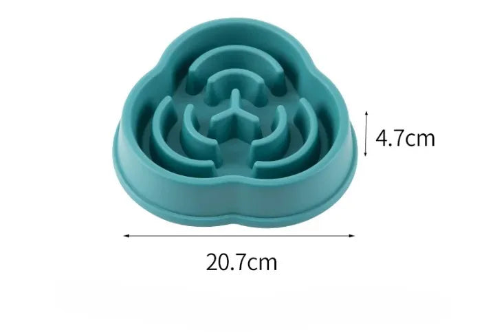 Dimension d'une gamelle anti glouton chat labyrinthe
