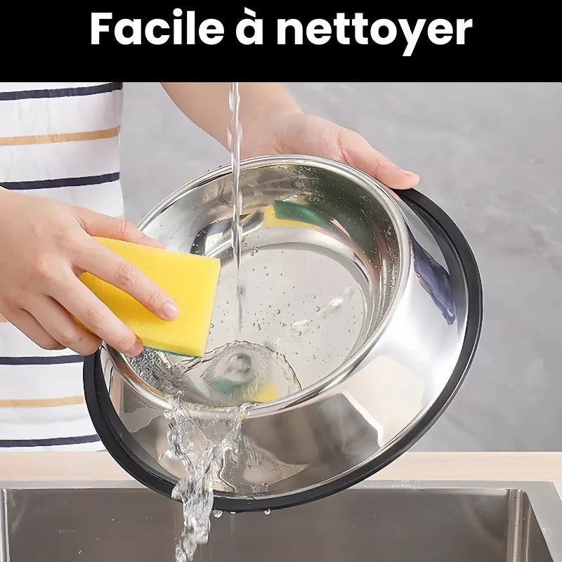 Nettoyage de la Gamelle Chat Inox Antidérapante